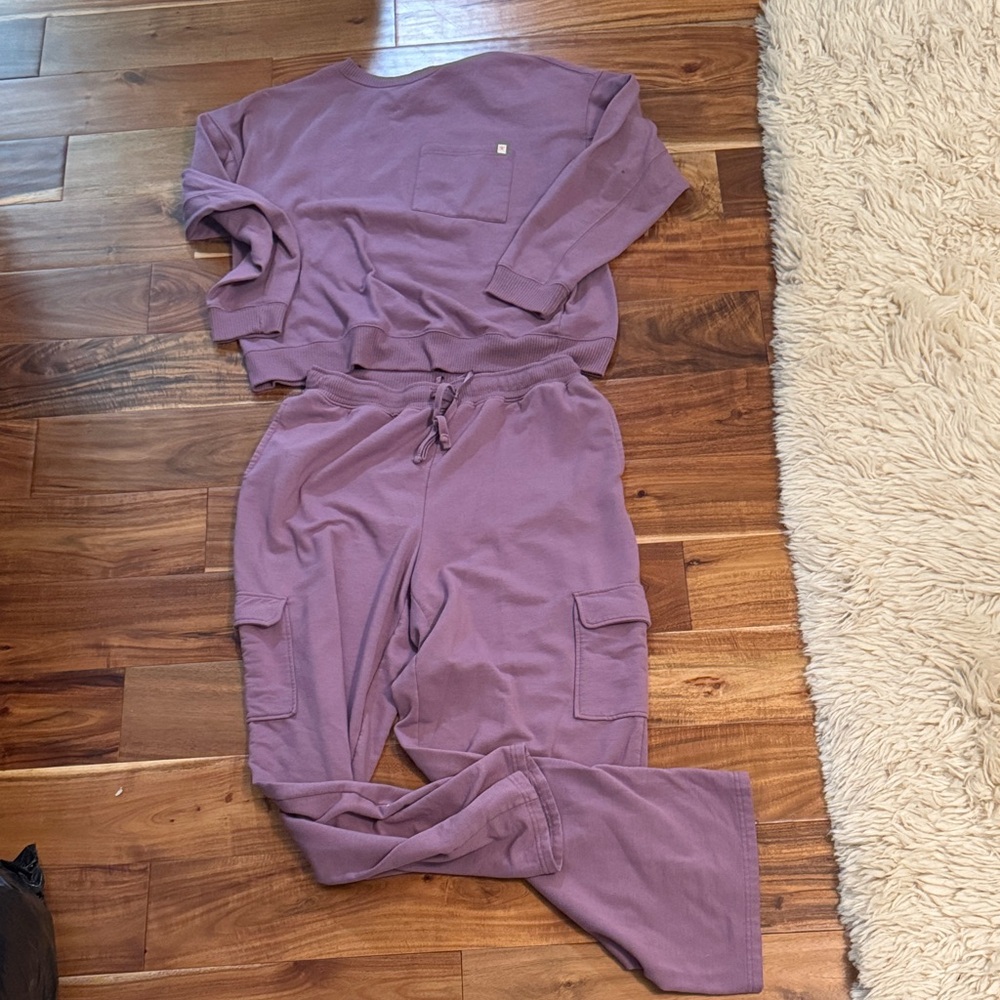 Women's State of Day Purple Lounge Set